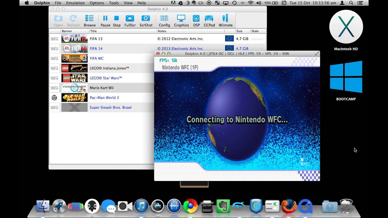 dolphin emulator run slow on mac